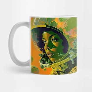 We Are Floating In Space - 60 - Sci-Fi Inspired Retro Artwork Mug